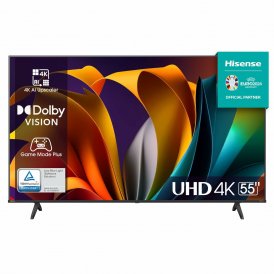 Hisense Smart TV 55A6N 4K Ultra HD 55" LED Musta Muovi