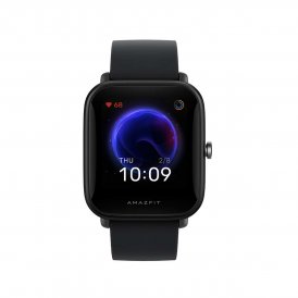 Amazfit Älykello W2008OV1N 1, 43" GPS 5 ATM 23 mAh Musta Pinkki 40 mm Kumi