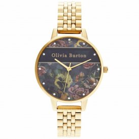 Olivia Burton Naisten rannekellot OB16VS01 (Ø 34 mm) Sininen Ruostumaton teräs