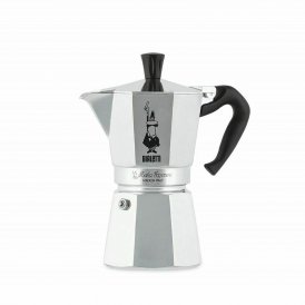 Bialetti Vanhanaikainen Italialainen Mokkapannu 0001163 Hopeinen Alumiini 6 Kupit