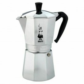 Bialetti Vanhanaikainen Italialainen Mokkapannu 0001166/MR Hopeinen Alumiini 12 Puodeliai