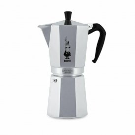 Bialetti Vanhanaikainen Italialainen Mokkapannu 0001167/MR Hopeinen Alumiini