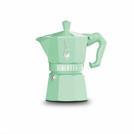 Bialetti Vanhanaikainen Italialainen Mokkapannu MOKA EXCLUSIVE Vihreä Alumiini 6 Kupit