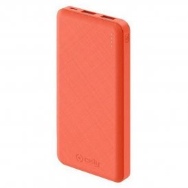Powerbank Celly PBE10000OR Oranssi 5 V 10000 mAh