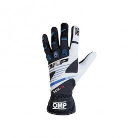 Men's Driving Gloves OMP MY2018 Blå Svart Svart/Blå XL