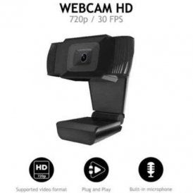 Webcam Nilox 8054320842996 HD 720P Zwart
