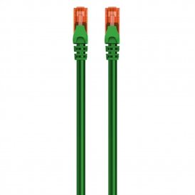 Kabel Ethernet LAN Ewent IM1009 Grønn 1 m