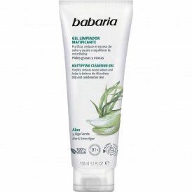 Babaria Kasvojen puhdistusgeeli Aloe Vera 150 ml Mattaviimeistely