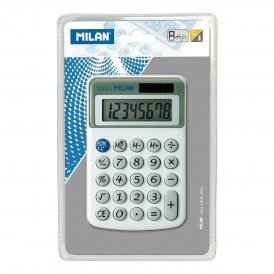 Taschenrechner Milan 40918BL Weiß