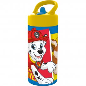 The Paw Patrol Vesipullo Funday Punainen Sininen PVC 410 ml Silikoni
