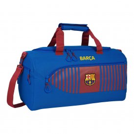Sportsbag F.C. Barcelona Rødbrun Marineblå (50 x 25 x 25 cm)