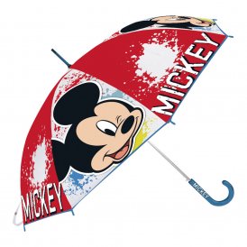 Sateenvarjot Mickey Mouse Happy smiles Punainen Sininen (Ø 80 cm)