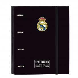 Rengaskansio Real Madrid C.F. Corporativa Musta (27 x 32 x 3.5 cm)
