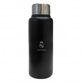Real Madrid C. F. Vesipullo Premium 500 ml Musta Ruostumaton teräs