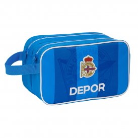 R. C. Deportivo de La Coruña Kouluvessalaukku Sininen Urheilu 26 x 15 12. 5 cm Polyesteri