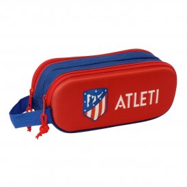 Atlético Madrid Kaksilokeroinen laukkku Punainen 21 x 8 6 cm 3D Polyesteri
