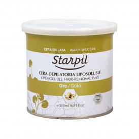 Körper Enthaarungswachs Starpil Liposoluble Cera Gold (500 ml)