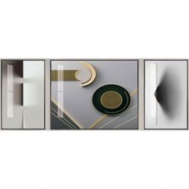 Maalaus DKD Home Decor Abstrakti Moderni (240 x 3 x 80 cm)
