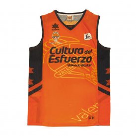 Hihaton paita Luanvi Valencia Basket Oranssi Polyesteri
