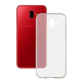 Telefoonhoes Samsung Galaxy J6+ 2018 Flex TPU Transparant