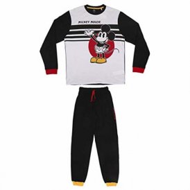 Pyjamat Mickey Mouse Miehet Musta