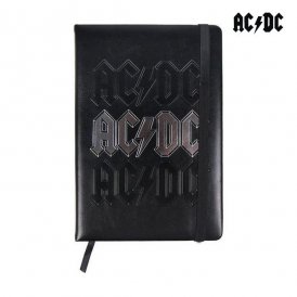 Muistio ACDC Musta A5