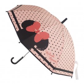 Automatisk paraply Minnie Mouse Rosa (81 cm)