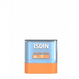 Isdin Aurinkosuojavoide tikku Invisible Stick Spf 50 10 g Läpinäkyvä