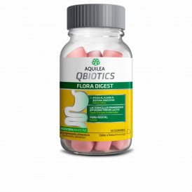 Aquilea Ruoansulatuksen lisäravinne Qbiotics Mansikka Purutabletit 30 osaa