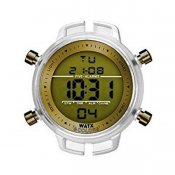 Watx & Colors Miesten rannekellot RWA1710 (Ø 46 mm) Läpinäkyvä Muovi