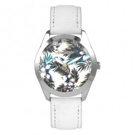 Arabians Unisex kellot HBA2212L (Ø 40 mm) Valkoinen Ruostumaton teräs