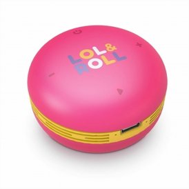 Energy Sistem Kannettavat Bluetooth-kaiuttimet Lol&Roll Pop Pinkki 5 W Vaaleanpunainen