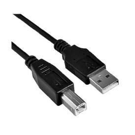 USB-Kaapeli NANOCABLE AIEACI0014 10.01.0103BK A-B Tulostin