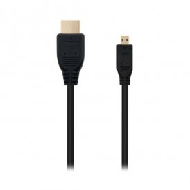 HDMI til Mikro HDMI-Kabel NANOCABLE 10.15.3501 Svart (0,8 m)
