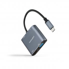 NANOCABLE USB C - HDMI Adapteri 10. 16. 4304 Harmaa 4K Ultra HD 15 cm
