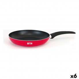 Non-stick frying pan Quttin Infinity Plus Punainen 30,3 x 49 cm (6 osaa)