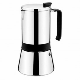 Monix Vanhanaikainen Italialainen Mokkapannu M770006 Teräs Ruostumaton 6 Kupit 300 ml