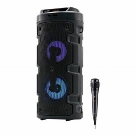 ELBE Bluetooth-kaiutin karaokemikrofonilla ALT-88 10W Musta