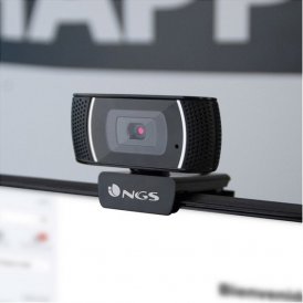 Webcam NGS XPRESSCAM1080 1080 px Zwart