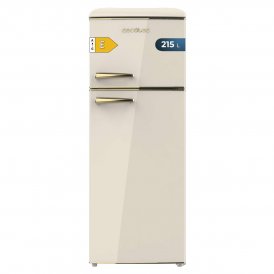 Cecotec yhdistelmäjääkaappi beige 215 L Bolero CoolMarket 2D Origin E