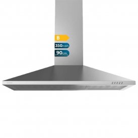 Cecotec Liesituuletin Bolero Flux PM 903500 Inox B Teräs 90 x 46, 5 cm Ruostumaton