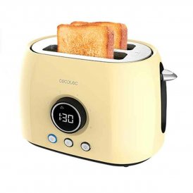 Cecotec Leivänpaahdin ClassicToast Double 800 W Keltainen Ruostumaton teräs