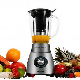 Kuppiblenderi Cecotec Power musta Titanium 1800 2, 1 L 1800W Ruostumaton teräs Musta