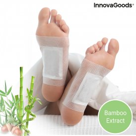 Detox Fußpflaster Bamboo InnovaGoods 10 Stück