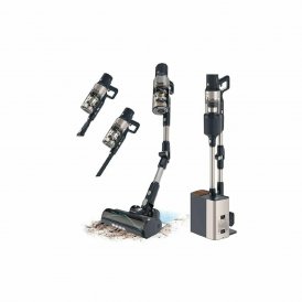 Cecotec Varsipölynimuri Conga Rockstar 5500 Hurricane Station Flex 600 W Musta Ruostumaton teräs