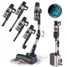 Cecotec Varsipölynimuri Conga Rockstar 5500 Hurricane Station Pet Flex 700 W Musta