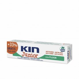Hammastahna Kin Kin Junior Mintunvihreä 25 ml Kariesta ehkäisevä