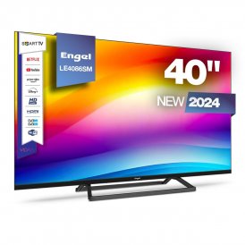 Engel Smart TV LE4086SM 40 40" Full HD LED PVR DVB-T2 Musta Muovi