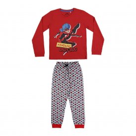 Pyjamat Lasten Lady Bug Punainen