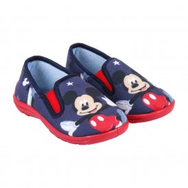 Slippers Voor in Huis Mickey Mouse Blauw